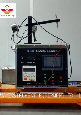 DC0-12V Cable Fire Tester Machine 750W With Test Voltage And AC Voltage 25V