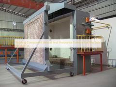 Building Component Vertical And Horizontal Furnace For Fire Tests EN13381-8