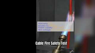 Wire Flame Test Equipment Vertical Cable Test
