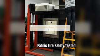 Vertical Flammability Tester Textile Fire Safety