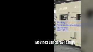 IEC 61442 Salt Spray Tester for HV Cable Accessories