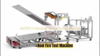 EN13501-5 Fire Test Machine for Roofs
