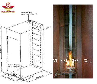 Bundle Wires Cables Combustion And Heat Release Rate Test Machine IEC60332-3-10