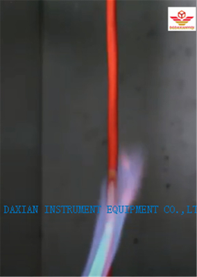 DAXIAN Flammability Test Equipment Ensuring Compliance IEC60332-1-1 Cable Fire