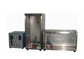 Vertical Horizontal Fire Wire Testing Equipment Automatic High Voltage Ignition
