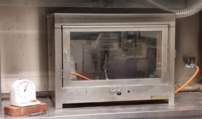 EN ISO 11925 Flammability Test Of Building Materials - Single Fire Source Test