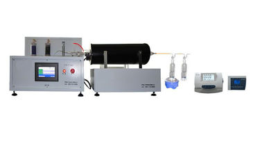 Flammability Cable Halogen Acid Gas Release Rate Horizontal Flame Test Machine 220V 50HZ