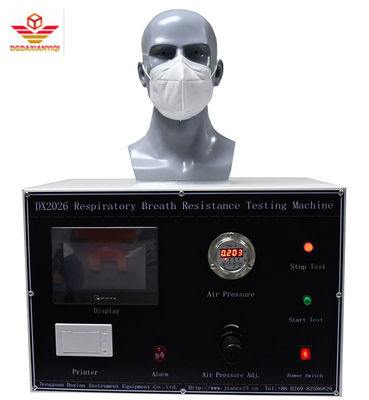 EN149 2000 Respirator Breathing Resistance Tester Air Flow 95L/ min
