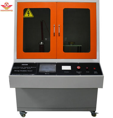 50KV IEC 60243 ASTM D149 Voltage Breakdown Tester , Solid Isulation Material Withstand Voltage Testing Machine