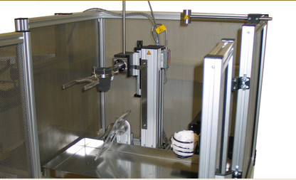 Molten Metal Splash Resistant Material Test Machine ISO 9185 Certificated