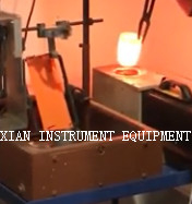 Molten Metal Splash Resistance Test Equipment For Protective Clothing