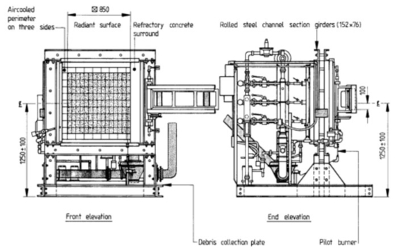 BS476-7 Lab Fire Testing Equipment Surface Spread Flame Test Machine