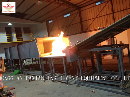 200KG Lab Flammability Testing Equipment Measurement Range 480 - 530 ℃