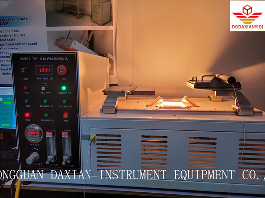 ASTM F2700-08 TPP Test Device , Clothing Flame Resistant Materials Test Equipment