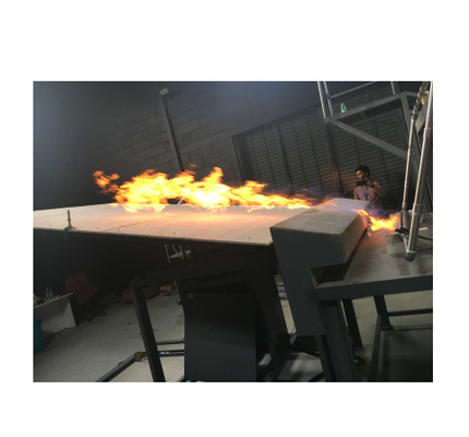 UL790 Roofing Material, Fire Resistance Performance, Flame Retardant Performance Tester For Photovoltaic Cells