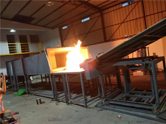 Roofing Material Fire Resistance Performance Flame Retardant Performance Testing Machine For Photovoltaic Cells