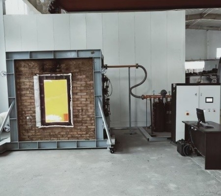 Fire Resistance Testing Equipment For Building Components For The Fire Resistance Test Of Building Components