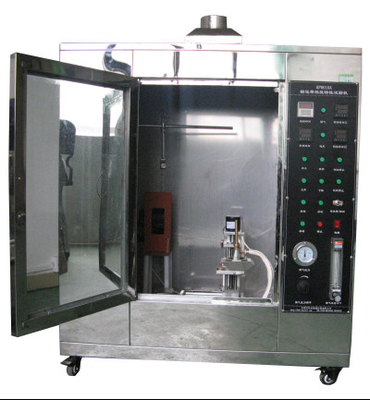Conveyor Belt Vertical Combustion Testing Equipment Used To Evaluate The Reaction Of The Conveyor Belt In A Fire