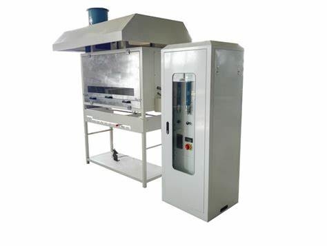 Radiant Heat Flux Testing Equipment For Floor Covering Materials， Test And Describe The Combustion Characteristics