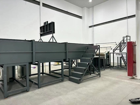 Roofing Material Fire Resistance Performance Flame Retardant Performance Testing Equipment For Photovoltaic Cells