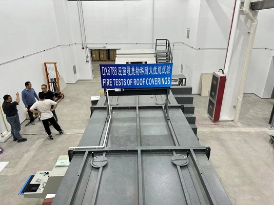 Roofing Material Fire Resistance Performance Flame Retardant Performance Testing Equipment for Photovoltaic Cells