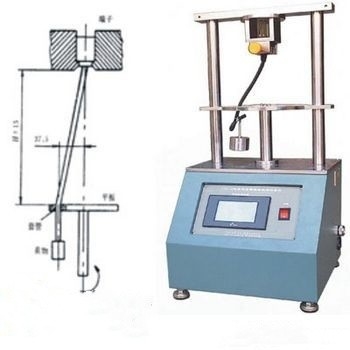 Wire And Cable Circumferential Rotation Testing Machine Test Degree Of Damage Of Wires With Threaded Clamping Type