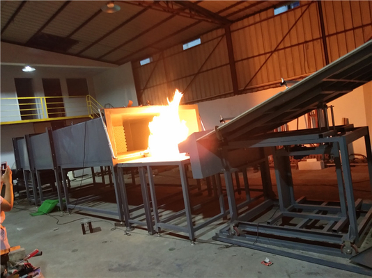 380V 50HZ Power Supply Fire Test Equipment For Building Materials UL790 Standard