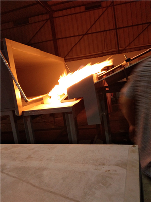 PLC Control Fire Test Equipment For Construction Materials Roof Coverings ASTM E 108 