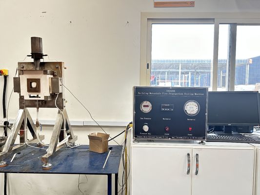 BS476-7 Building Materials Lab Test Equipment Surface Flame Spread Test Apparatus Flammability Machine