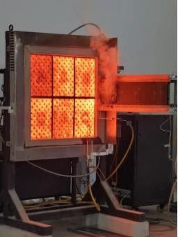 BS476-7 Building Materials Lab Test Equipment Surface Flame Spread Test Apparatus Flammability Machine
