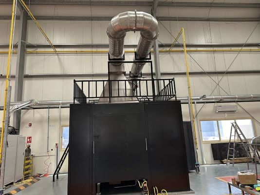 EN 13823 Single Burning Item SBI Lab Fire Testing Machine