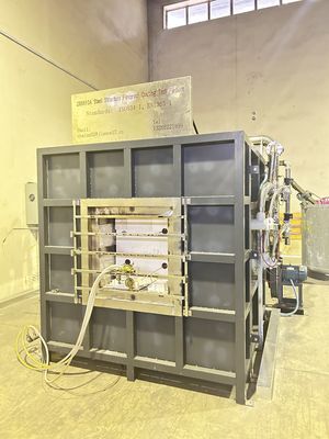 ISO834-1 Fireproof Glass Steel Structure Fireproof  Coating Fire Testing Furnace