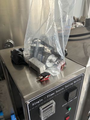 Small Scale Fire Evaluation Furnace Testing Machine For Ceramic Wool Materials