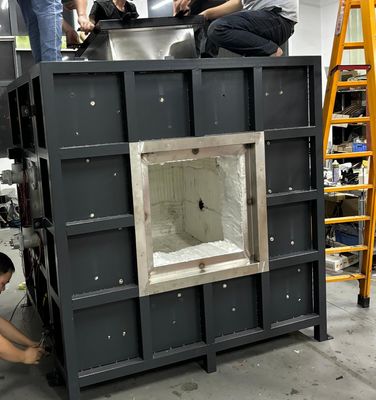 High Accuracy Steel Structure Fireproof Coating Testing Furnace
