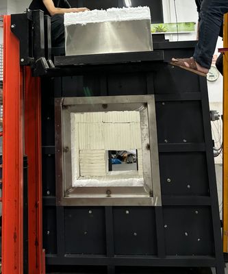 Steel Structure Fireproof Sample Test Furnace High Temperature Resistance Below 1300 C