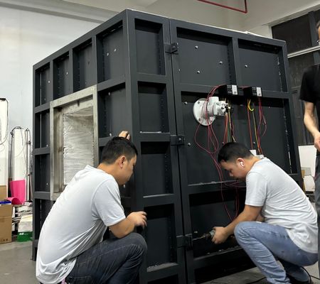 ISO834-1 EN1363-1 Fireproof Coating Sample Fire Resistance Test Furnace Test Machine Supplies