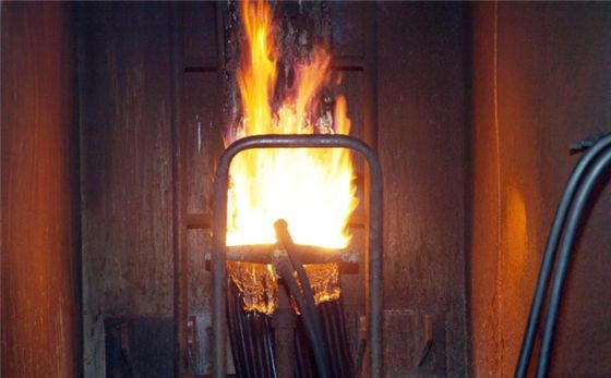 Wire & Cable Bundle Combustion Tester， Vertically Installed Bundled Wires And Cables Testing Machine