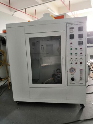 UL94 HB Silicone Rubber Testing Equipment Vertical Flame Test