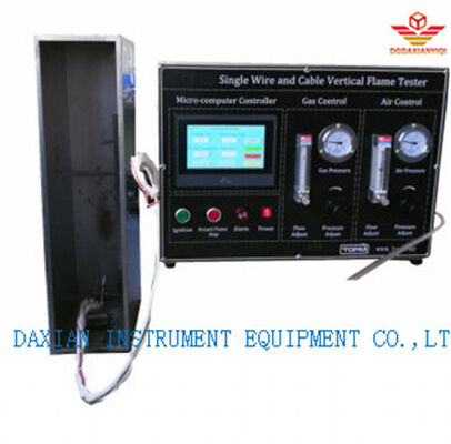 ASTM D 6096-21 DX8363 Wire Testing Equipment Vertical Flame Test For Single Cable  IEC 60332-1