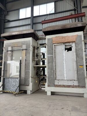 ISO 834-1 Vertical Fire Resistance Test Furnace for Fire Door Window Glazed Partition