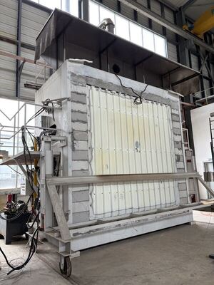 ISO 834-1 Vertical Fire Resistance Test Furnace for Fire Door Window Glazed Partition