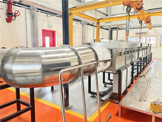 ASTM E84 Flame Spread Test Chamber Plenum Cable Smoke Density UL910 Steiner Tunnel 7.6m