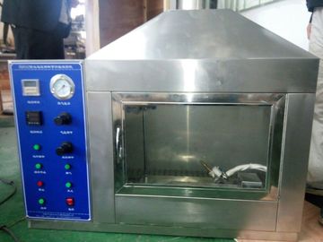 220V Fire Test Chamber ,  Ignitability Of Building Material Subjected To Direct Impingement Single - Flame Source Tester