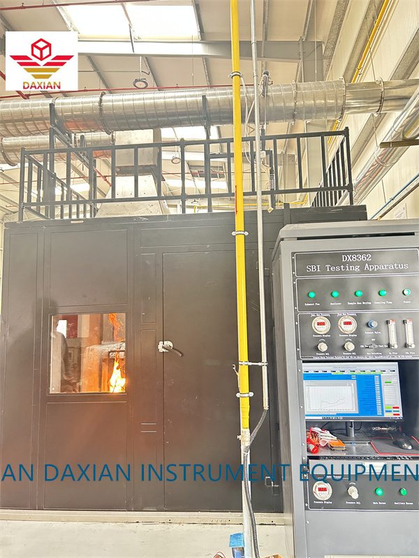 BS EN 13823 SBI Lab Test Machine Building Materials Test Single Burning ...