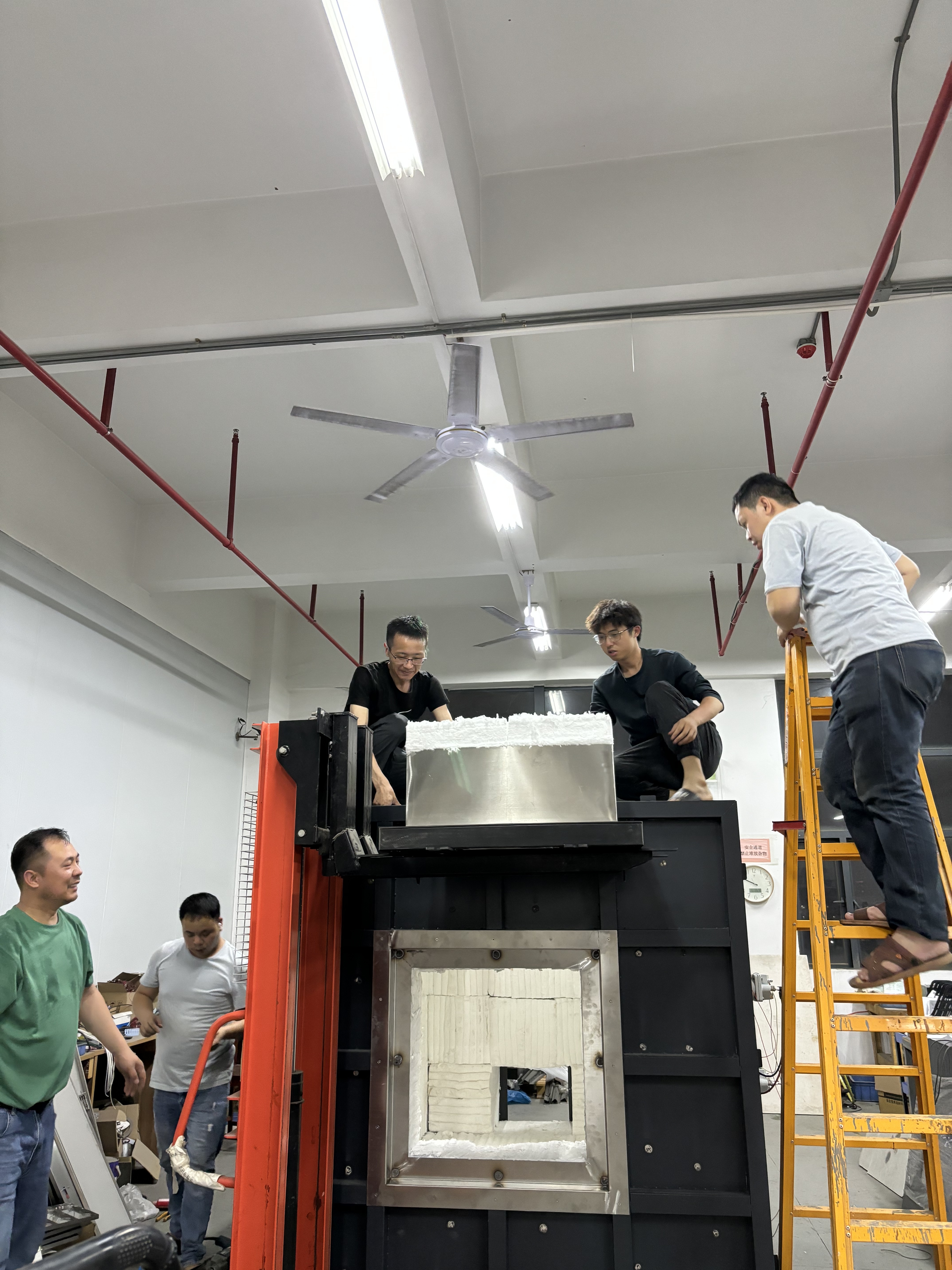 Fireproofing Field Testing Kit Fireproof Coatings Steel Structure Fireproof Coating Testing Furnace ...
