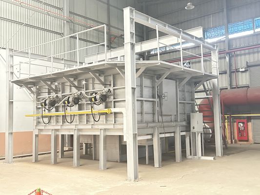 Building Component Fire Resistance Horizontal Furnace EN1363-1 Standard