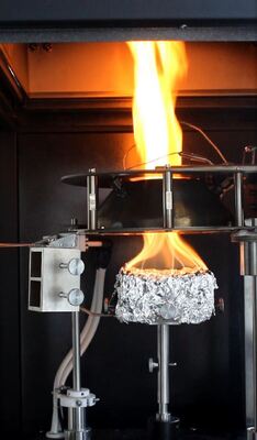 DX8378 Flame-Retardant Wood Combustion Test Device Fire Tube Method