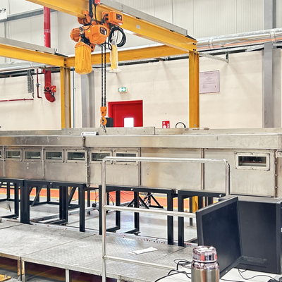 ASTM E84 Flame Spread Test Chamber Plenum Cable Smoke Density UL910 Steiner Tunnel 7.6m
